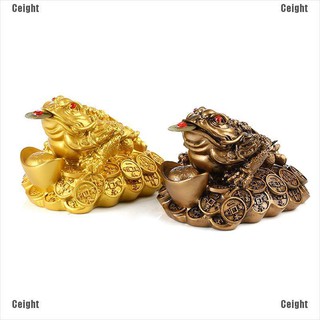 Tượng con cóc ngậm tiền phong thủy mang lại may mắn phong cách Trung Hoa
