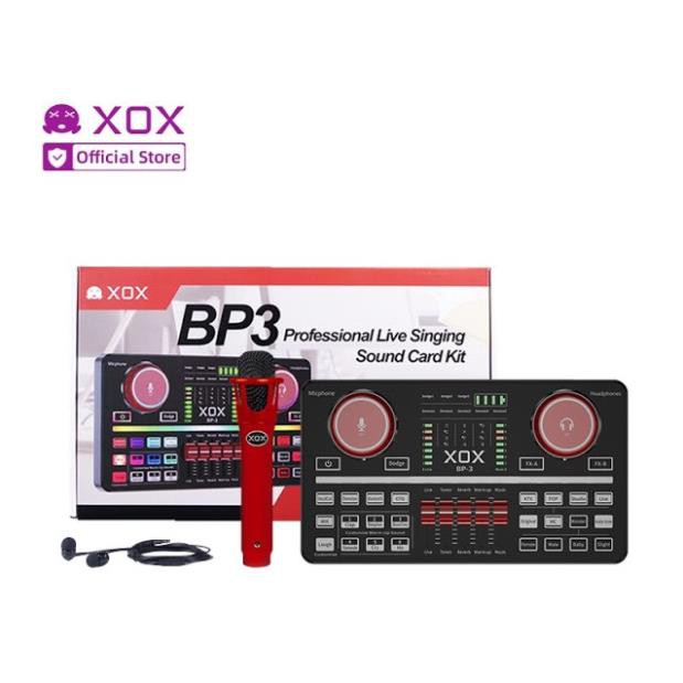 Bộ sound card XOX BP3 Chuyên Livestream Facebook