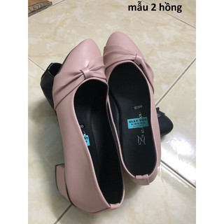Giày cao gót nơ nhiều kiểu