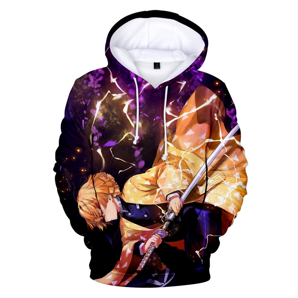 Áo hoodie dài tay in hình anime Kimetsu No Yaiba thời trang | BigBuy360 - bigbuy360.vn
