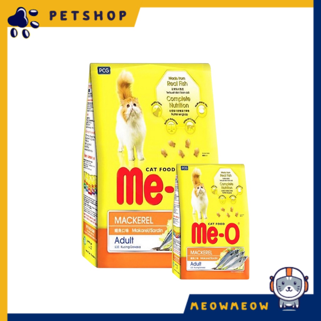 Hạt cho mèo Me-O các loại | Túi 1.2KG | Thức ăn cho mèo trưởng thành.