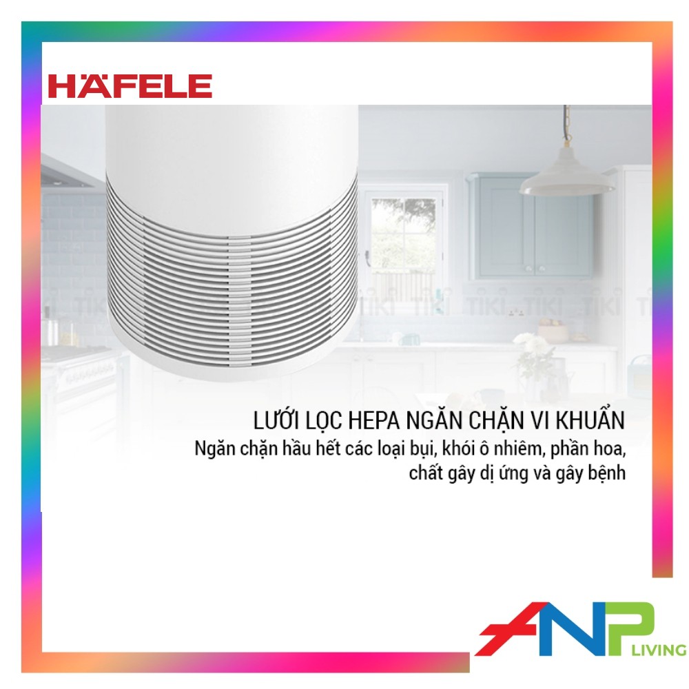 Máy Lọc Không Khí Hafele CF-8116 Sử Dụng Cho Phòng 20-25m2