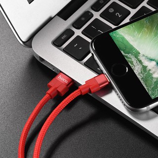 Cáp Sạc Iphone Hoco U55 Dây Dù 2 Mặt Usb