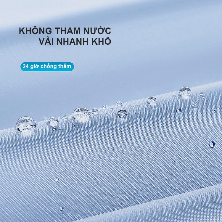 Áo mưa trùm 1 đầu có kính chắn phong cách Nhật Bản không xẻ có bao tay chống mưa lạnh vải dày chống thấm tốt