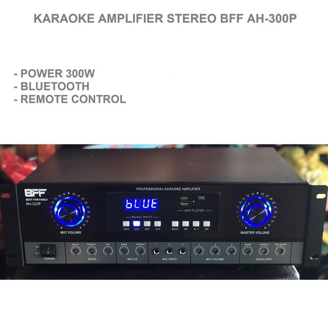 Amply karaoke BFF model AH 300P