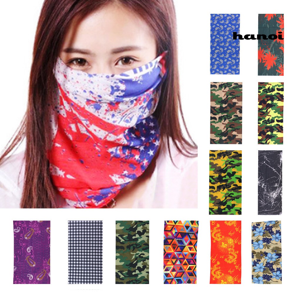 Set 5 Khăn Che Mặt Chống Nắng Khi Đi Xe Đạp