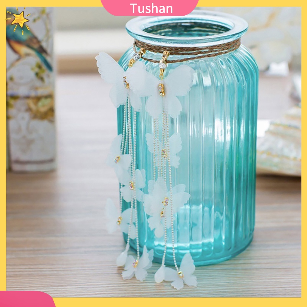 Cặp khuyên tai dài hình đàn bướm độc đáo đẹp mắt cho nữ