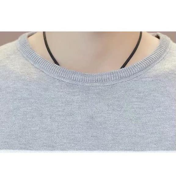 Áo len nam cổ tròn Hàn Quốc đẹp cao cấp hàng hiệu dài tay chất len đẹp không xù | BigBuy360 - bigbuy360.vn