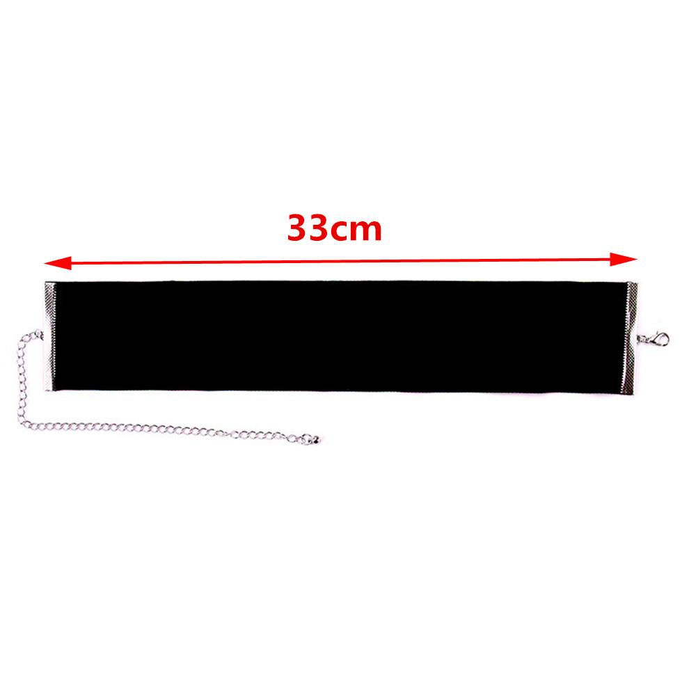 Choker Nhung Đen Phong Cách Gothic Cá Tính