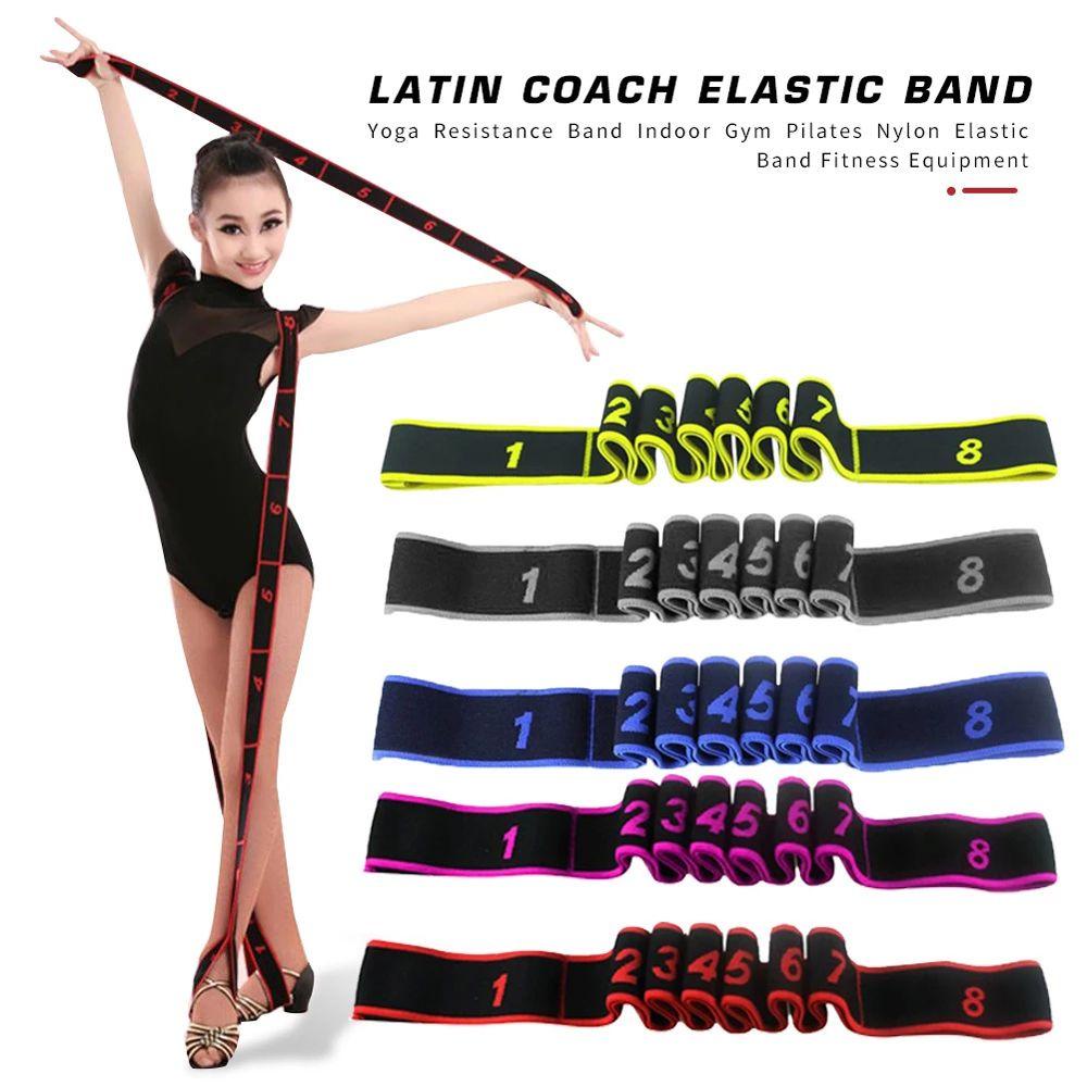 Dây Đai Kháng Lực Bằng Nylon Co Giãn Dùng Luyện Tập Yoga / Thể Hình
