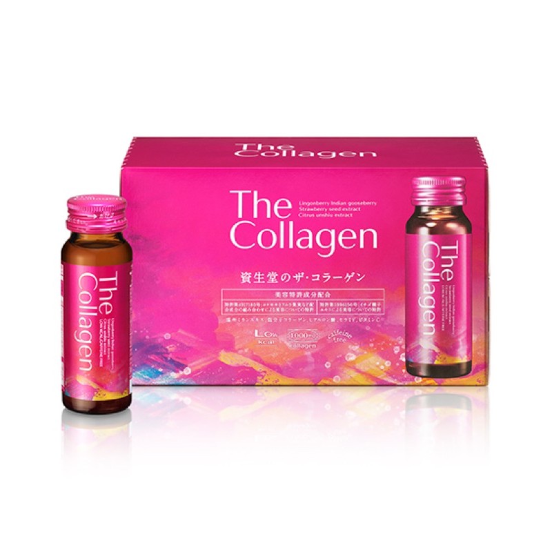 [ Mẫu Mới ] Nước The collagen shiseido dạng nước uống hộp 10 lọ 50ml