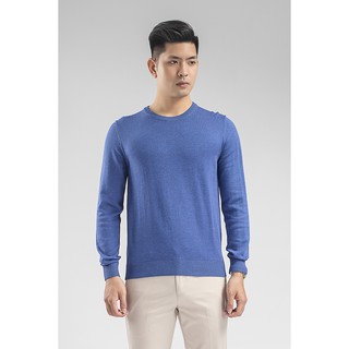 [ARISTINO] ÁO len Aristino -Free ship-THU ĐÔNG MÀU XANH BIỂN.-AWO001W8