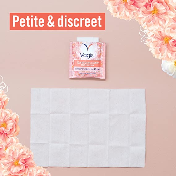 Khăn giấy ướt vệ sinh vùng kín cân bằng độ pH Vagisil