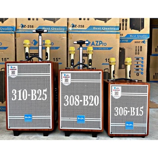 Loa kéo karaoke azpro az-308 bass 20 - 3 đường tiếng