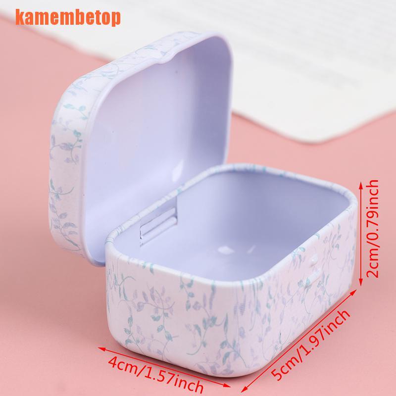 Hộp Thiếc Mini Đựng Trang Sức / Kẹo / Tiền Xu