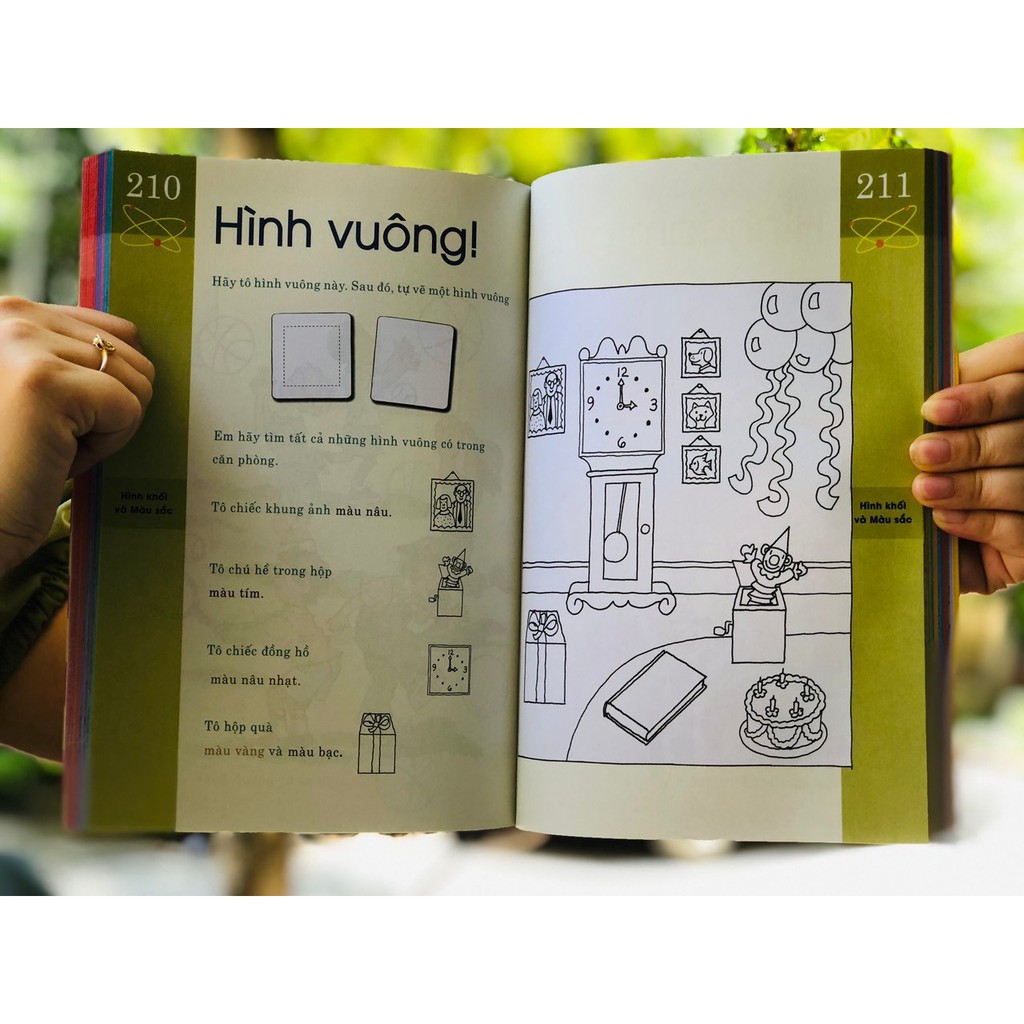 Sách: Braint Quest Workbook - Á Châu Books ( bộ 3 cuốn, 4 - 7 tuổi )