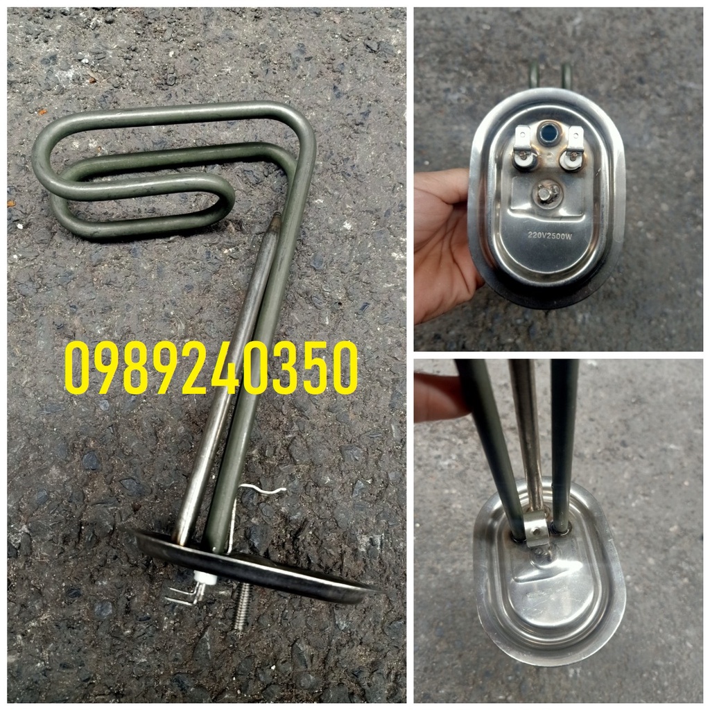 Sợi đốt bình nóng lạnh Ariston 15 lít, 30 lít đế bè chính hãng