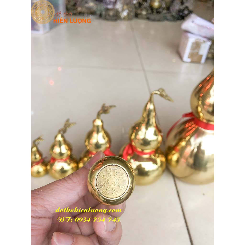 Hồ Lô Trơn Bằng Đồng Phong Thủy