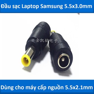 Đầu sạc laptop samsung 5.5x3.0mm