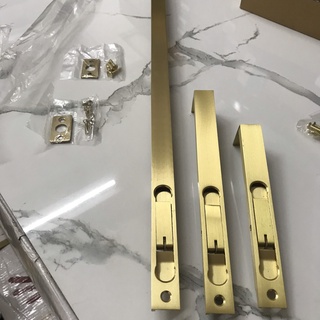 Chốt âm bằng đồng lắp cho cửa gỗ