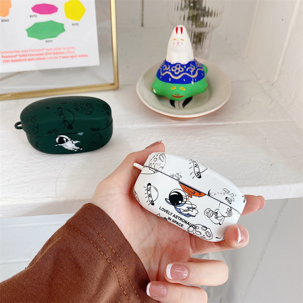 Vỏ bảo vệ hộp sạc tai nghe Bluetooth bằng PC cứng hình phi hành gia/chú gấu xinh xắn cho Sony WF-1000XM4/WF-1000XM3