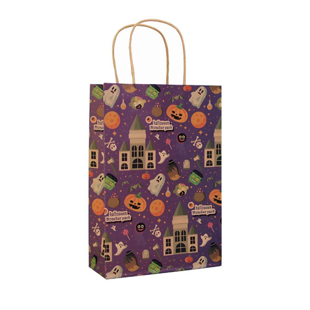 Set 10 Hộp Đựng Kẹo / Thức Ăn Vặt Trang Trí Tiệc Halloween