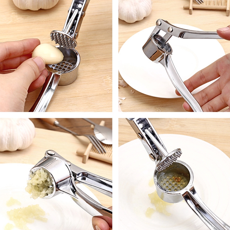 Dụng Cụ Nghiền Tỏi Bằng Thép Không Gỉ Tiện Dụng