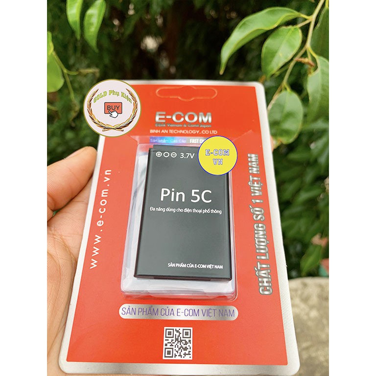 Pin nokia 4C 5C 4U 4UL Dung Lượng Cao 1500mah - Hãng E-Com - Pin xịn dung lượng thật 100%