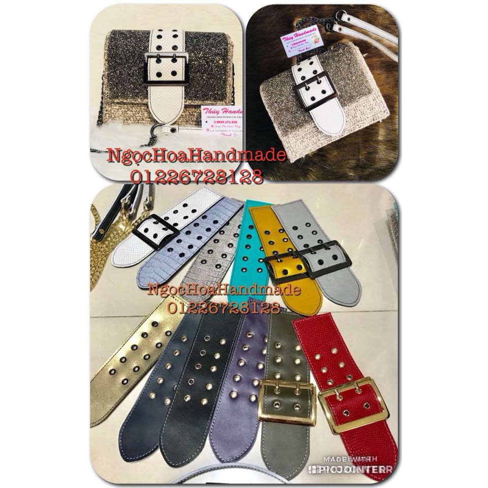 SÉT PHỤ KIỆN TÚI HANDMADE 304k