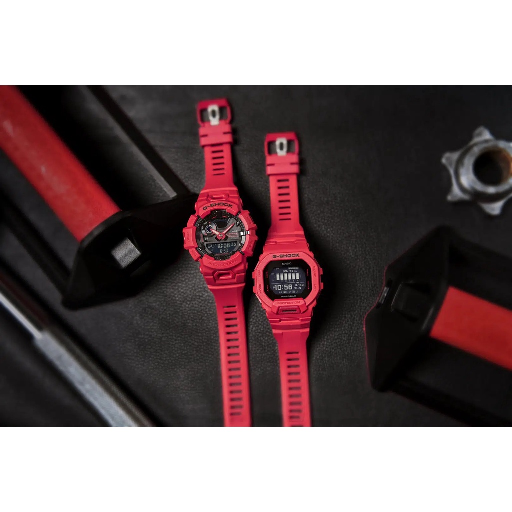 Đồng Hồ Casio Nam Dây Nhựa Chính Hãng GSHOCK GBD-200RD-4