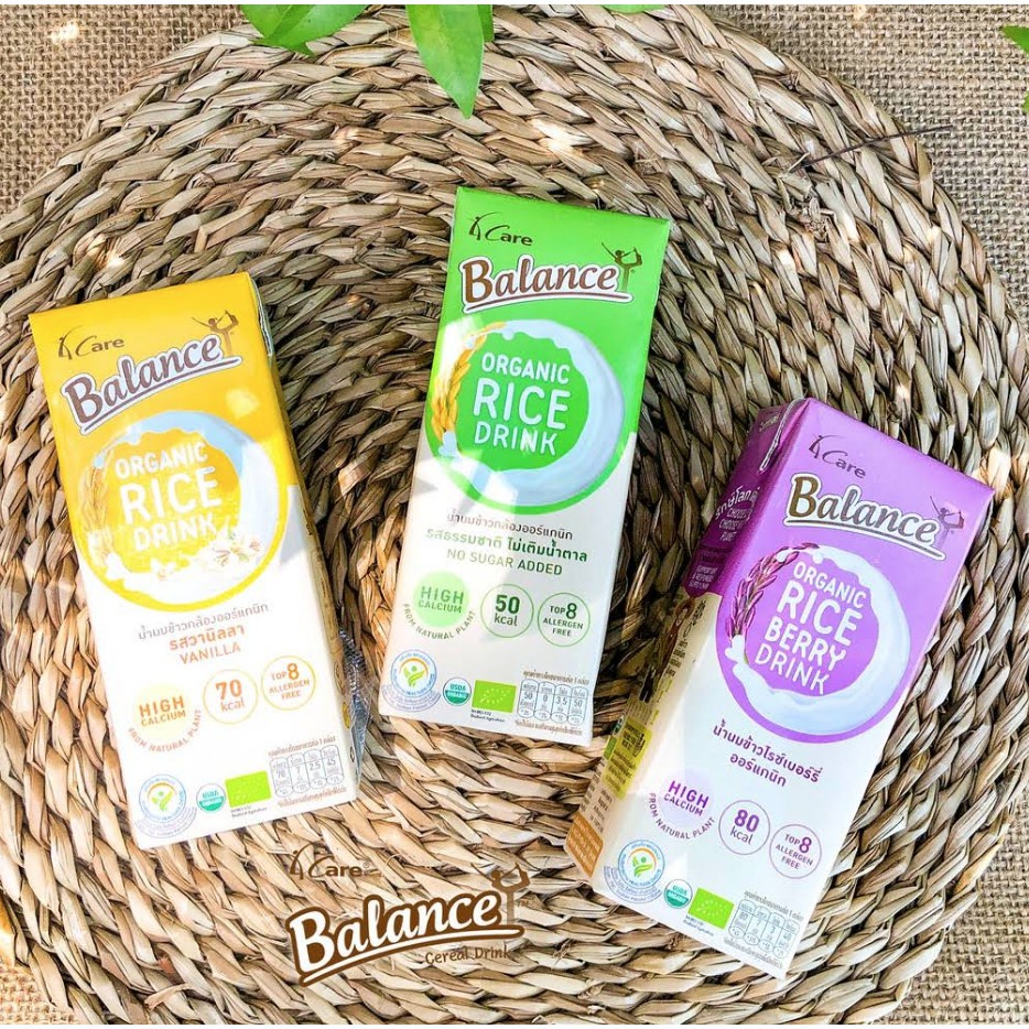Sữa Gạo Hữu Cơ 4Care Balance 180ml - XanhSam Organic