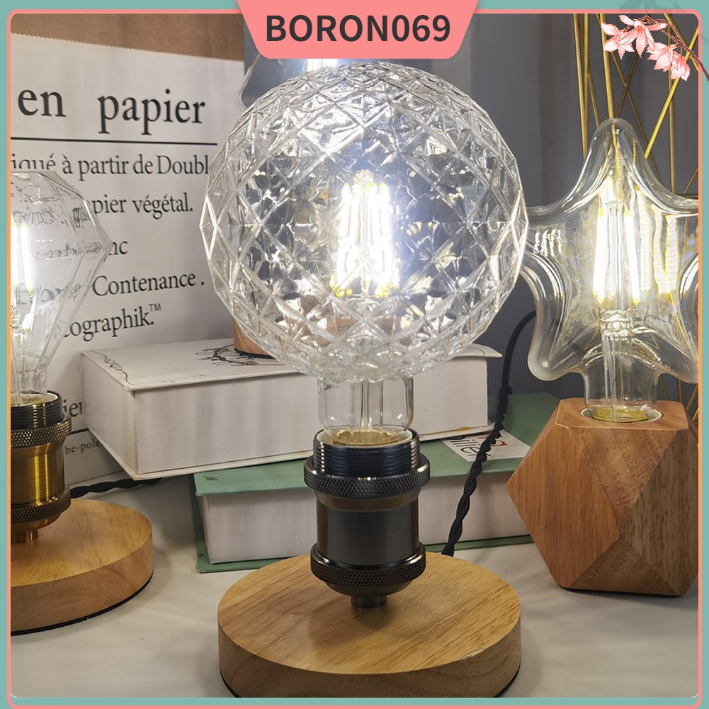 Bóng đèn tròn 4W Đèn LED hình dạng Ananas Ánh sáng trung tính 4000K E27 E26 chiếu cổ có thể điều chỉnh Boron069 độ cho cửa hàng 220V