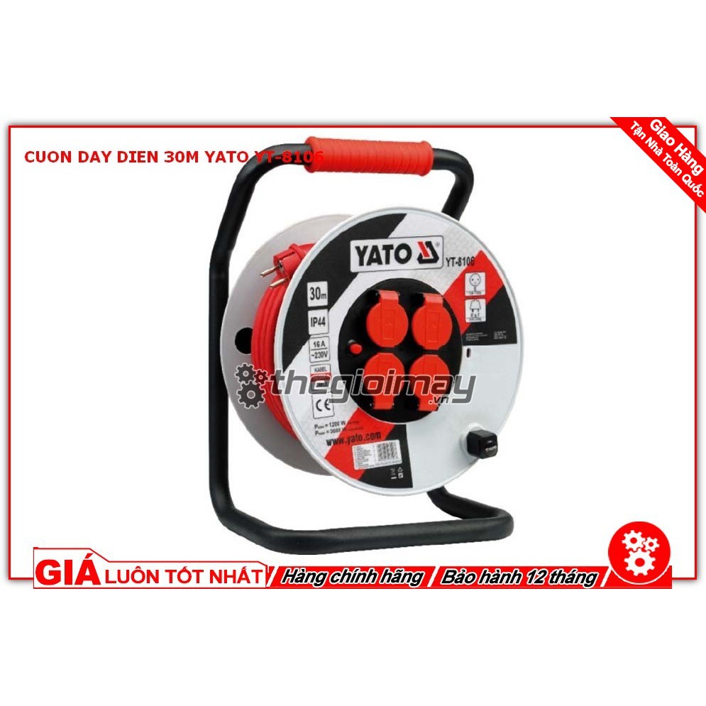 Cuộn dây điện 30M Yato YT-8106