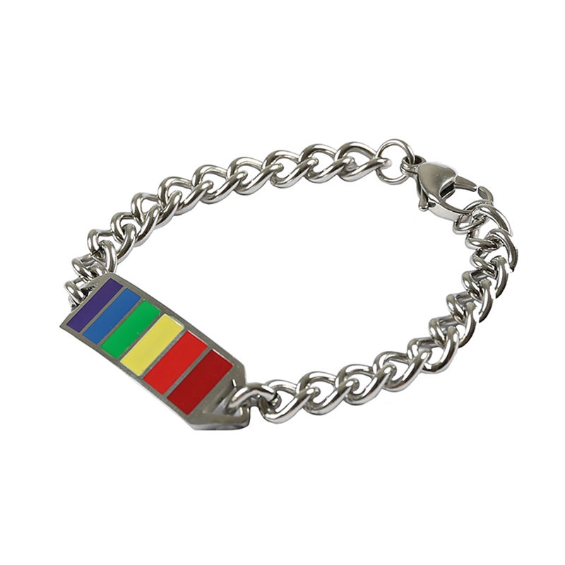 Vòng đeo tay hình cầu vồng phong cách thời trang cá tính