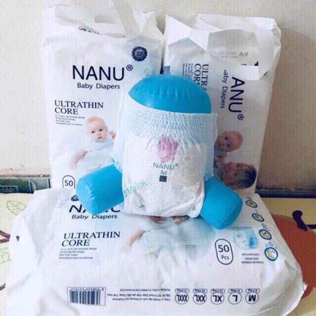 Bỉm Trần Quần NANU Baby 100M, 100L, 100XL