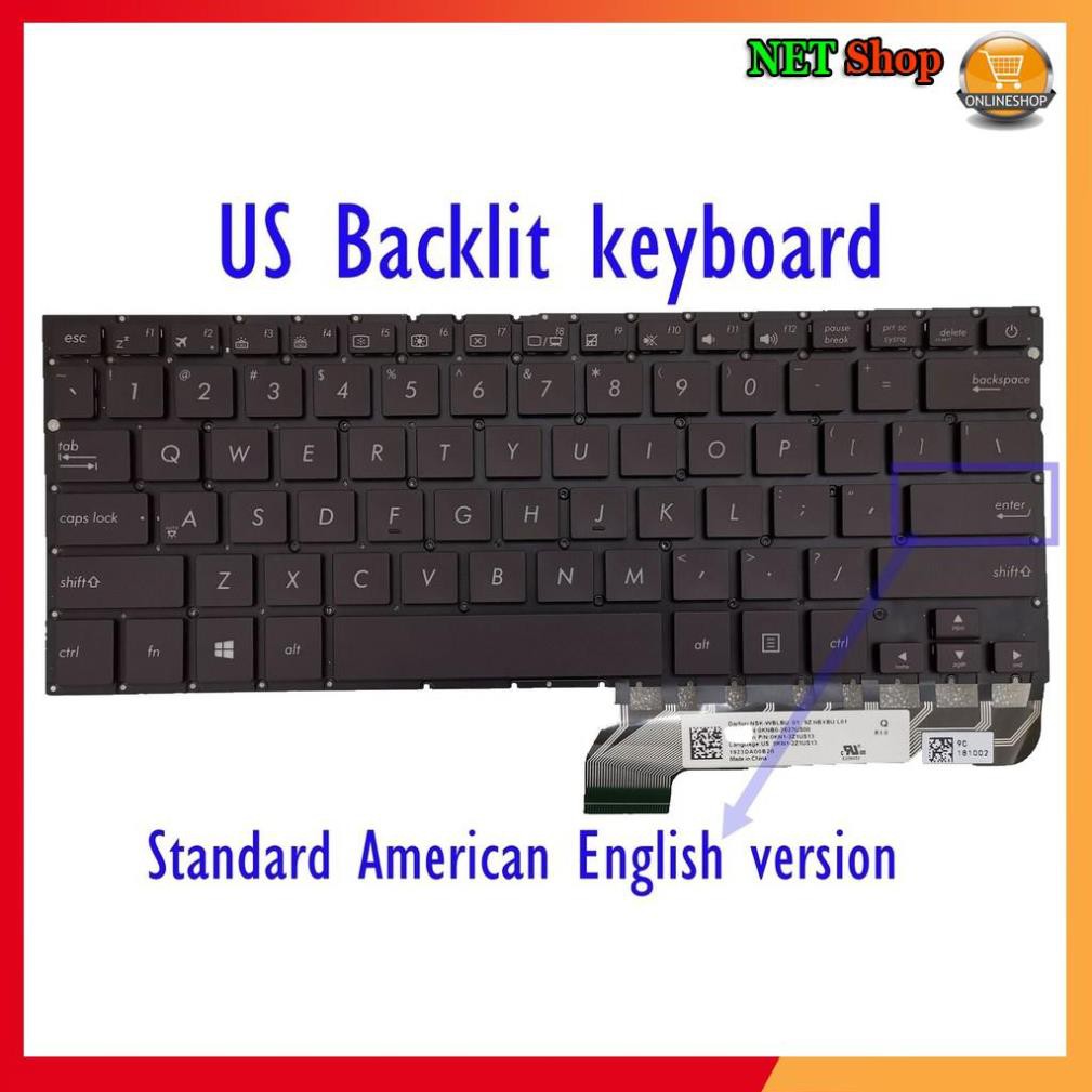💖💖 Bàn phím Laptop ASUS UX430 👉 Zenbook UX430U UX430UA UX430UQ