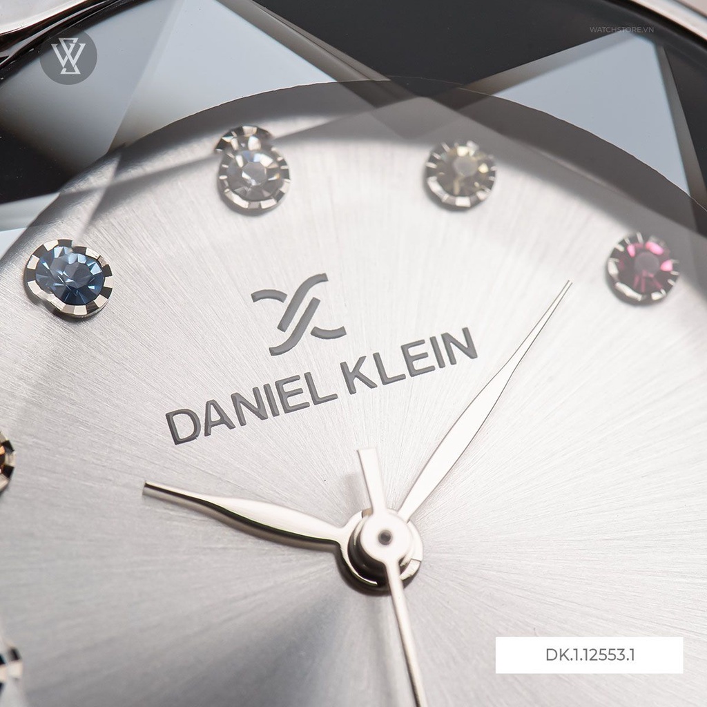 Đồng Hồ Quartz Nữ Daniel Klein WATCHSTORE DK.1.12553.1 Mặt Kính Khoáng 32mm, Dây Da Và Vỏ Thép Không Gỉ