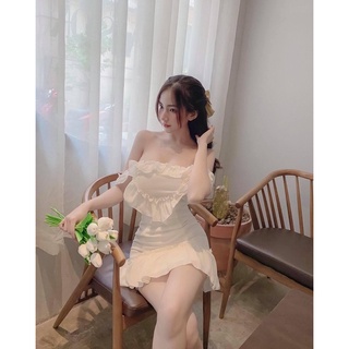 Đầm trễ vai