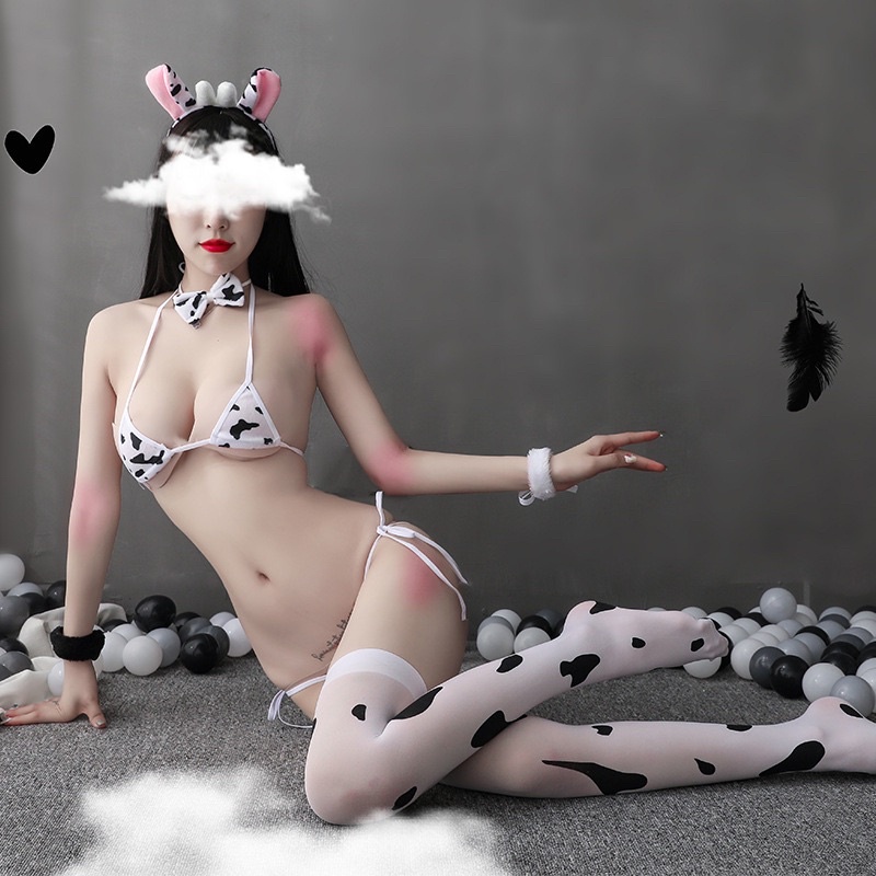 Bộ Cosplay Bò Sữa Gợi Cảm Chàng Ko Rời Mắt | BigBuy360 - bigbuy360.vn