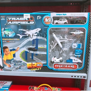 [Size đại] Hộp đồ chơi đường Ray máy bay siêu khủng dành cho bé TT557-2