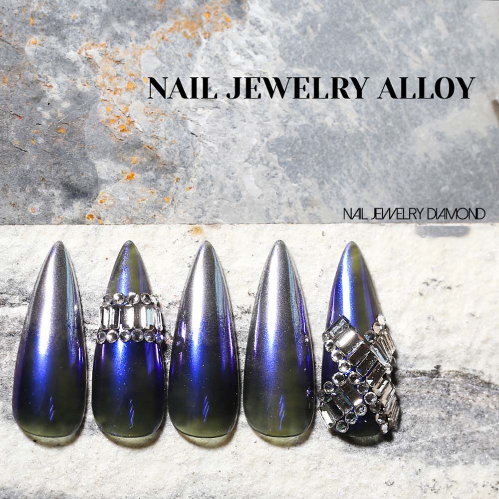 Set 50 Hạt Đá Pha Lê Trang Trí Móng Tay Nghệ Thuật Nhật Bản