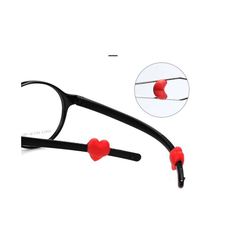 Phụ kiện ZELIN móc đeo mắt kính bằng silicone chống trượt