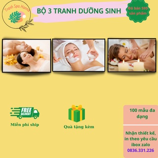 TRANH SPA DÁN TƯỜNG TRANH TREO SPA SIÊU ĐẸP GIÁ XƯỞNG A33 COLORLIFE