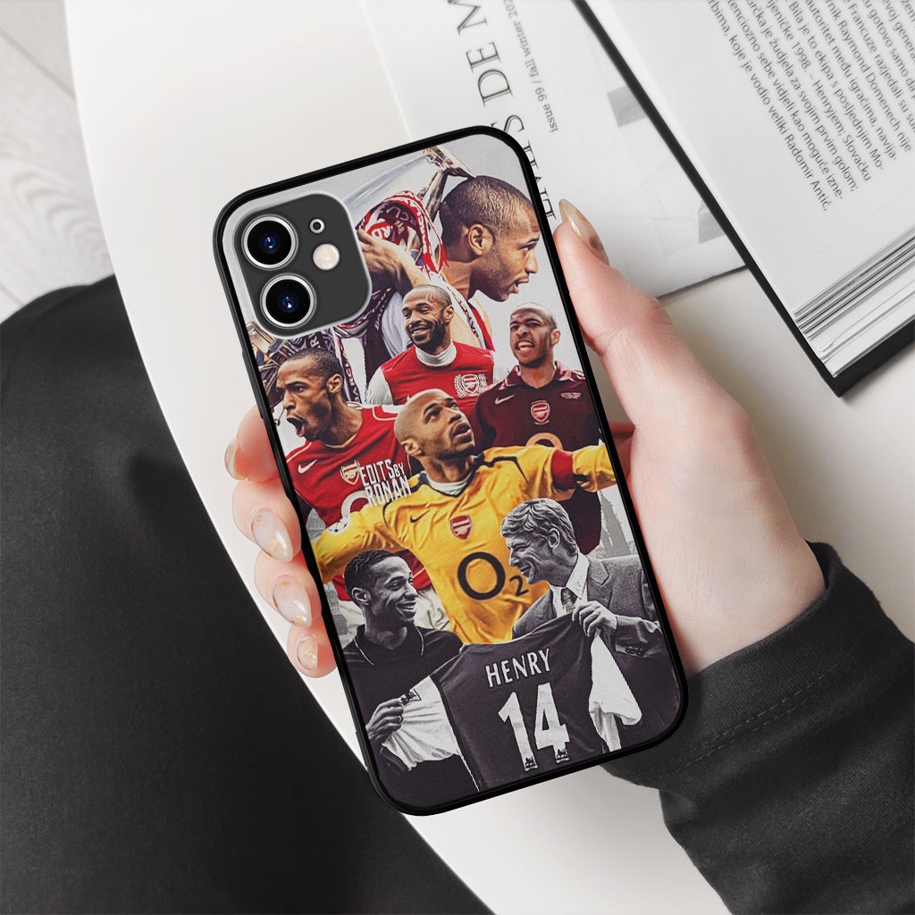 Ốp lưng thiery henry arsenal legend all style pro 13 11 12 14 pro promax FOO20222921