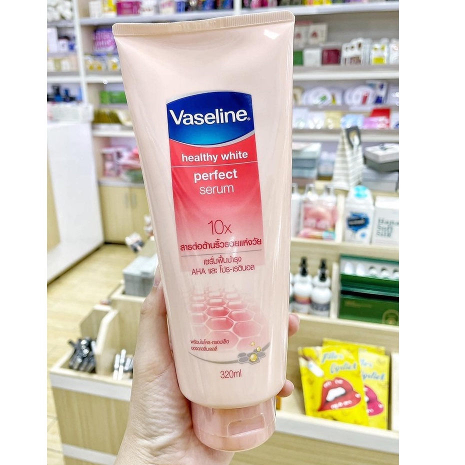 Sữa Dưỡng Thể Vaseline Healthy White Instant Fair Serum 10X