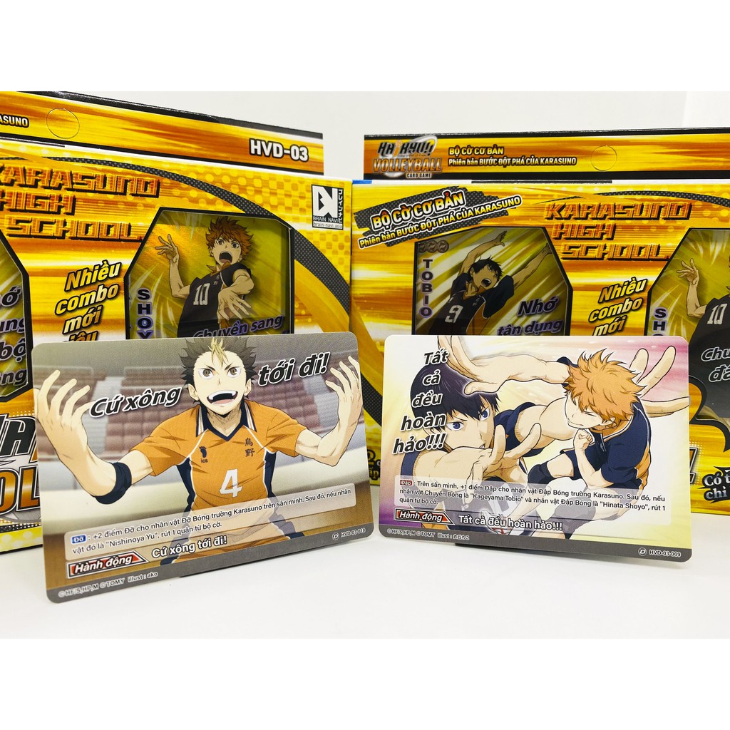 Bộ cờ bóng chuyền Haikyu HVD-03 1 bộ