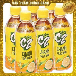 Lốc 6 chai trà xanh c2 360 ml