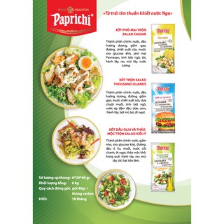 XỐT CAESAR - PAPRICHI