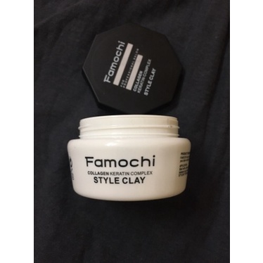 Sáp Vuốt Tóc FAMOCHI CLAY WAX 100gr Tạo Kiểu, Giữ Nếp Cho Tóc. HÀNG CHÍNH HÃNG