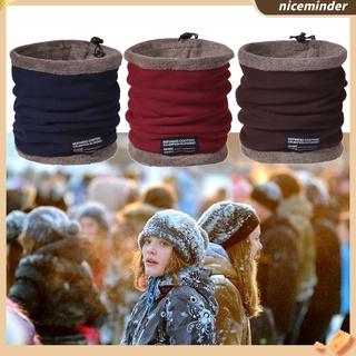 ZNCE_Khăn choàng ống hình tròn vải lông cừu giữ ấm không biến dạng cho hoạt động ngoài trời